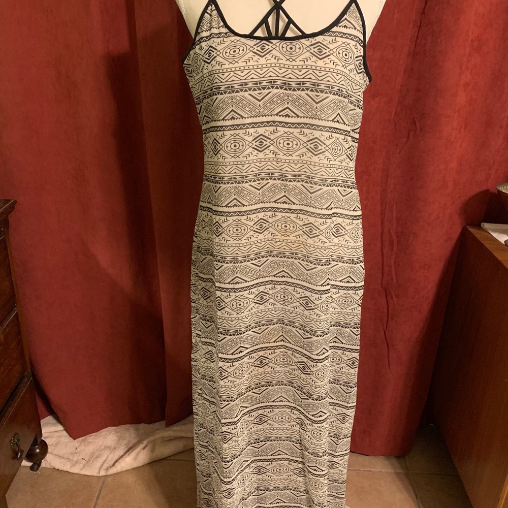 Long summer dress.